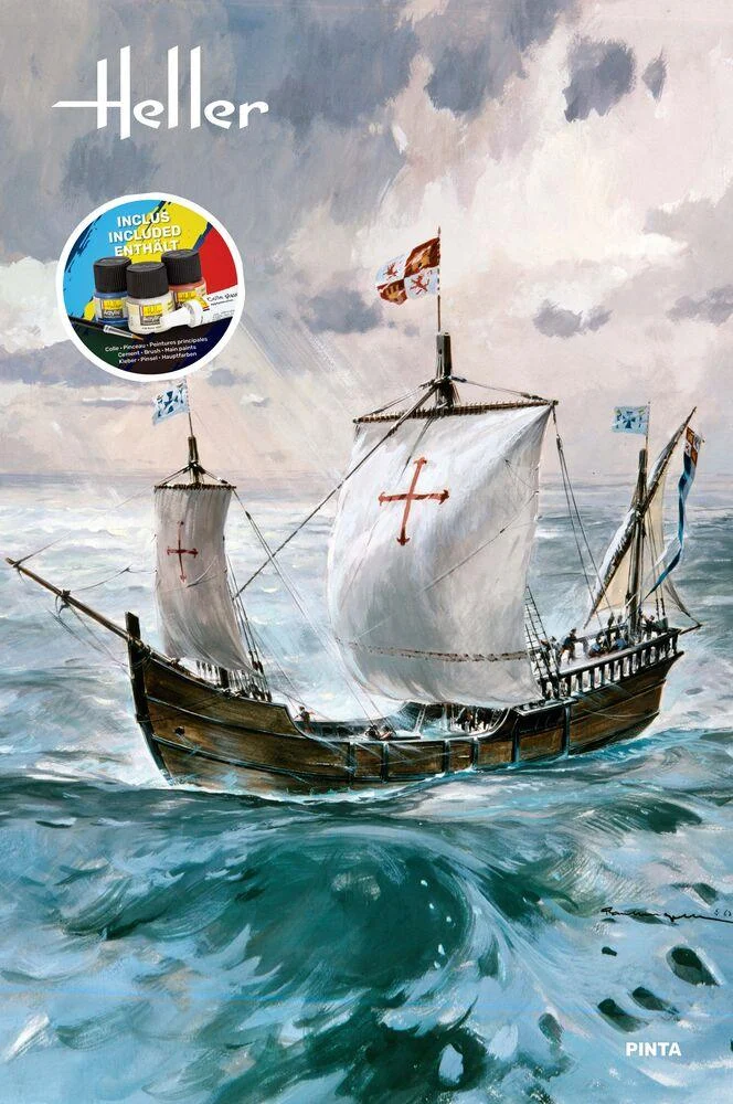 1/75 Heller Pinta STARTER KIT