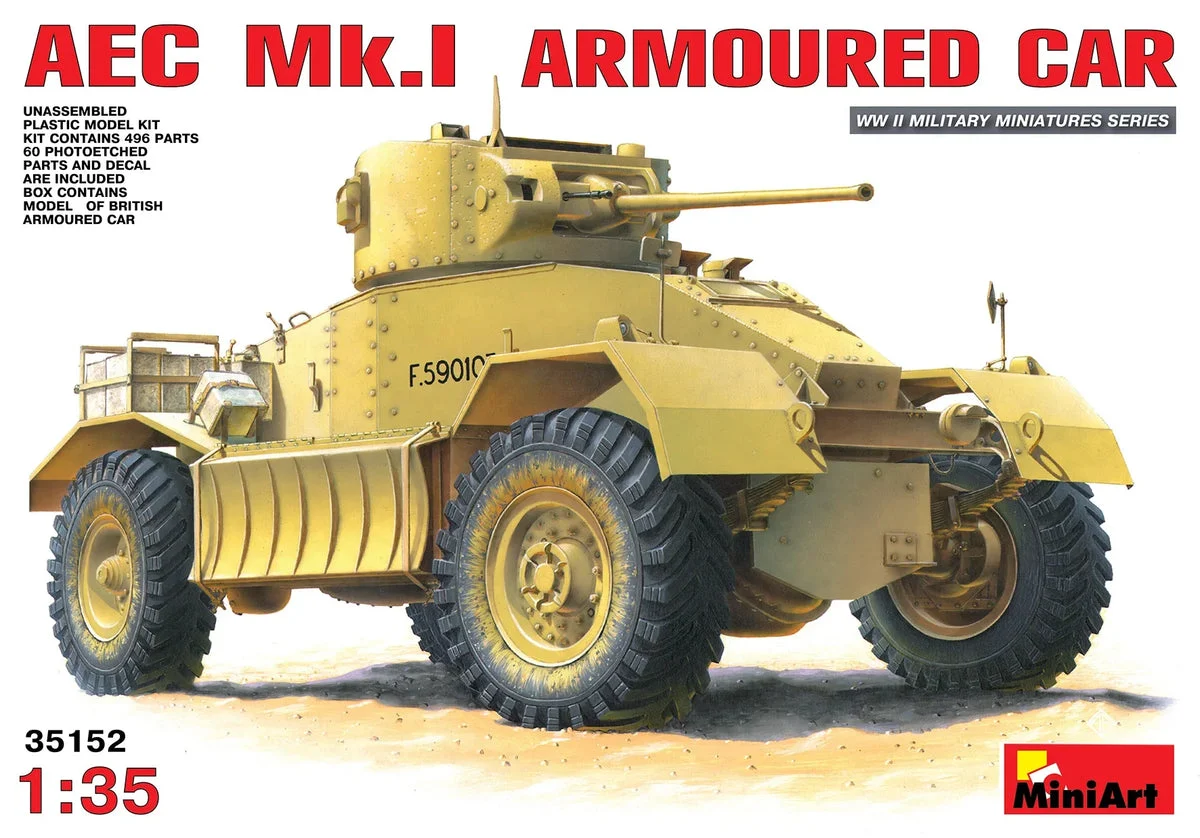1/35 Mini Art - AEC Mk.I Armoured Car - 35152