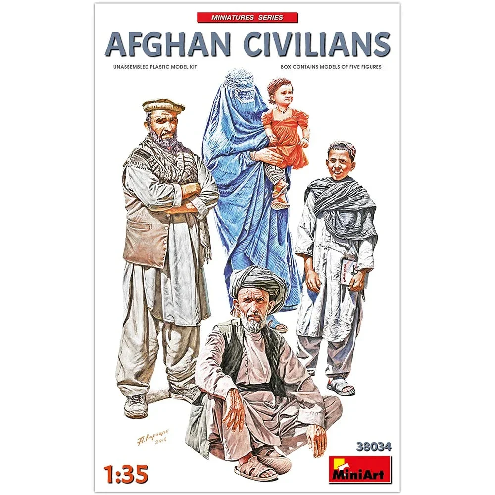 1/35 Mini Art - Afghan Civilians - 38034