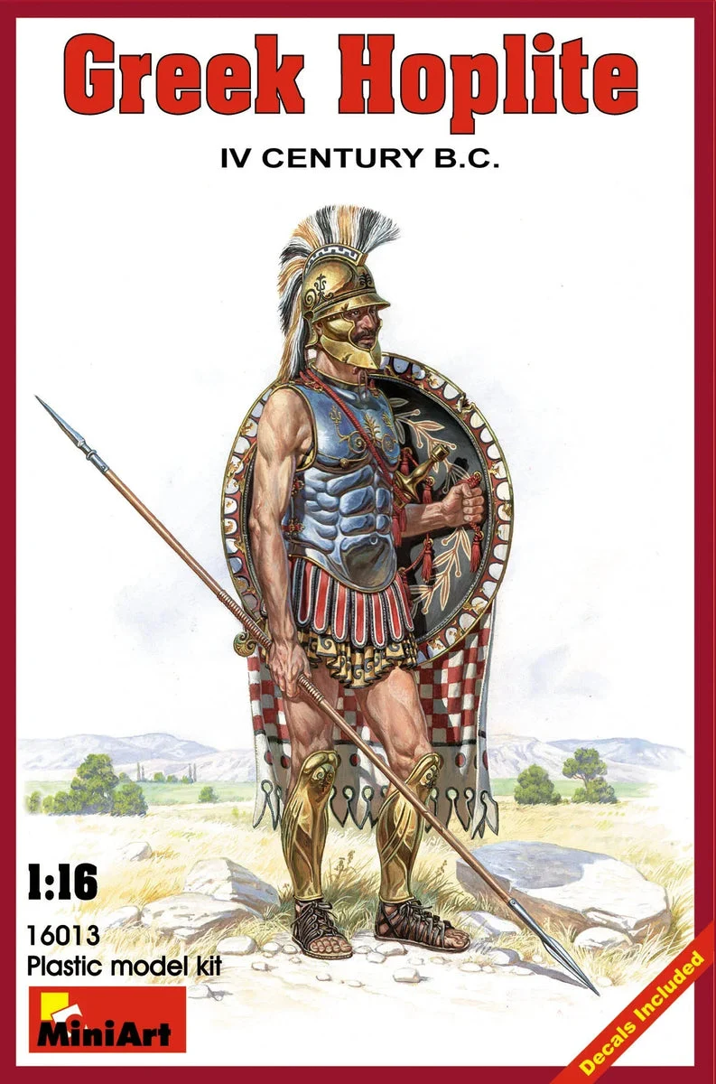 1/16 Mini Art Greek Hoplite IV Century B.C. 16013 - Mini Art Models