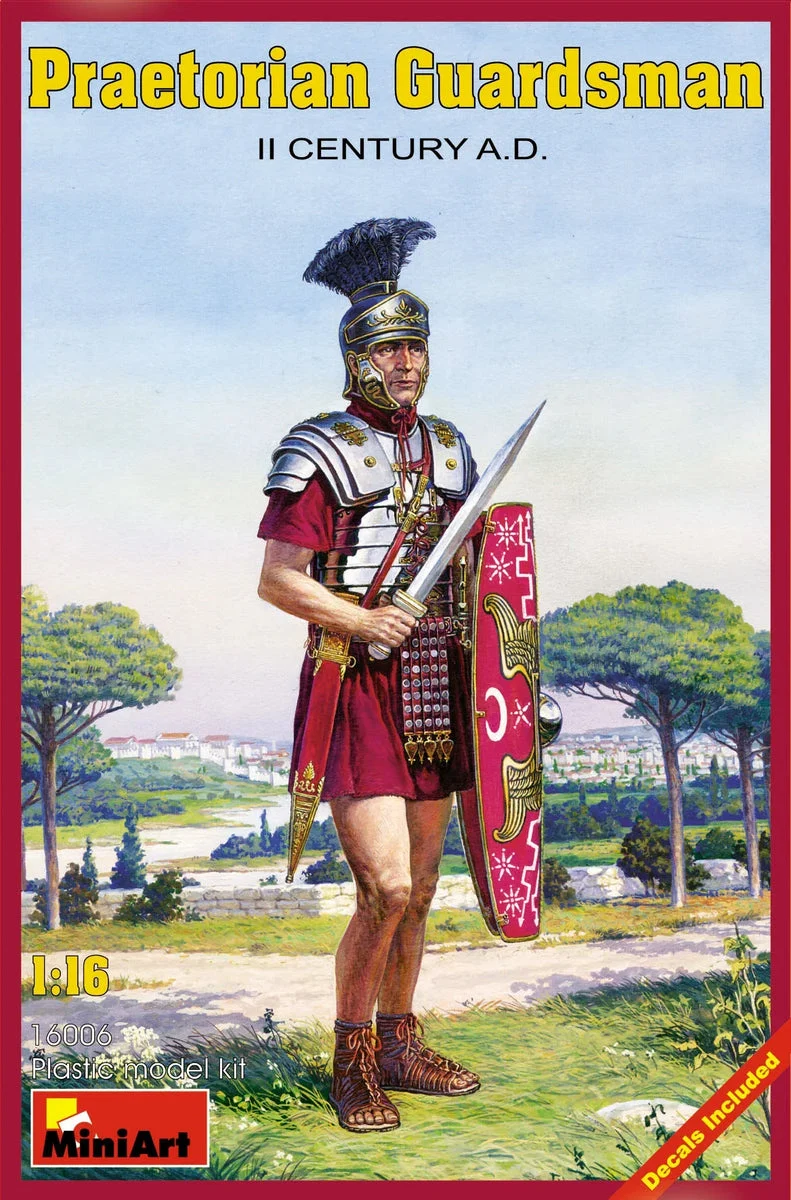 1/16 Mini Art Praetorian Guardsman II Century A.D. 16006 - Mini Art Models