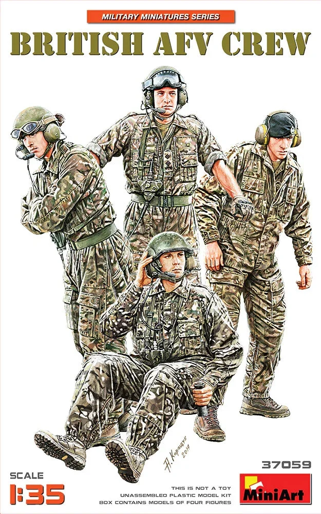 1/35 Mini Art - British AFV Crew - 37059