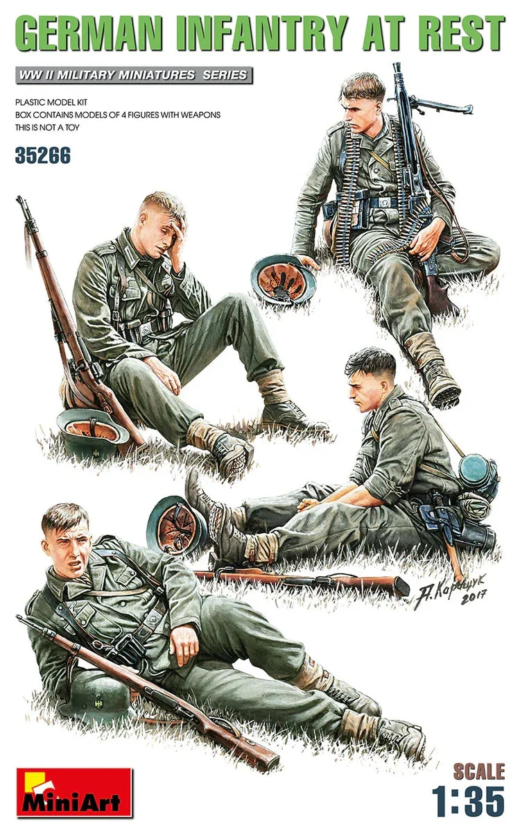 1/35 Mini Art - German Infantry At Rest - 35266