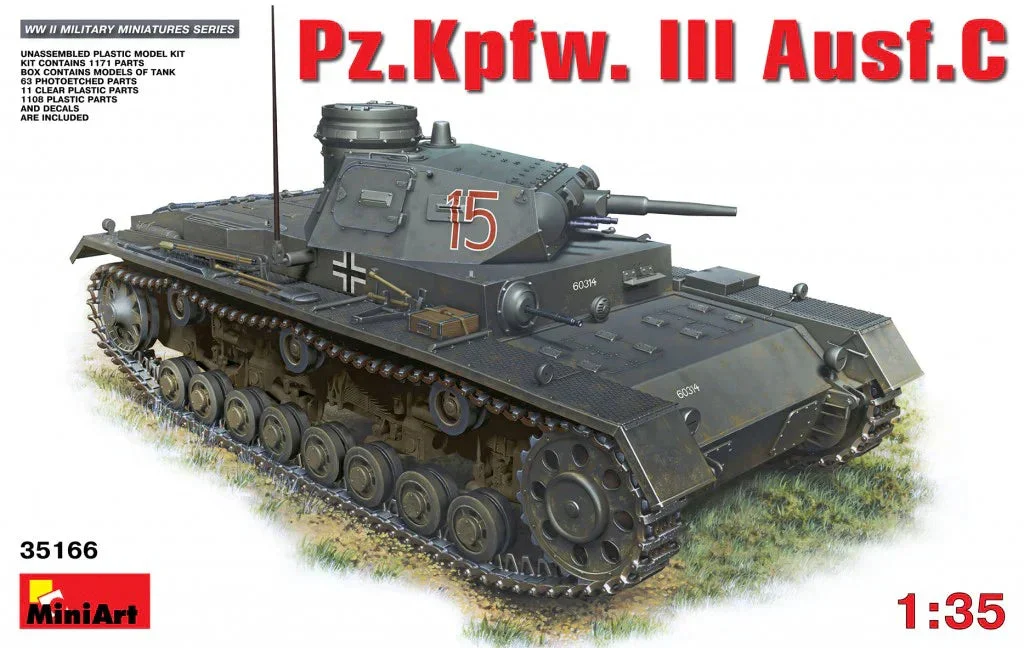 1/35 Mini Art - Pz.Kpfw.III Ausf.С - 35166