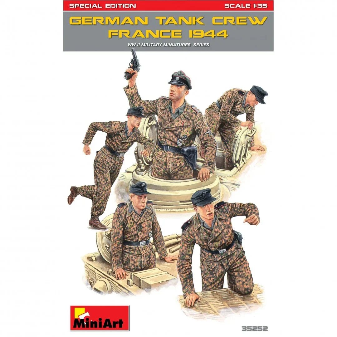 1/35 Mini Art - German Tank Crew (France 1944) - 35252