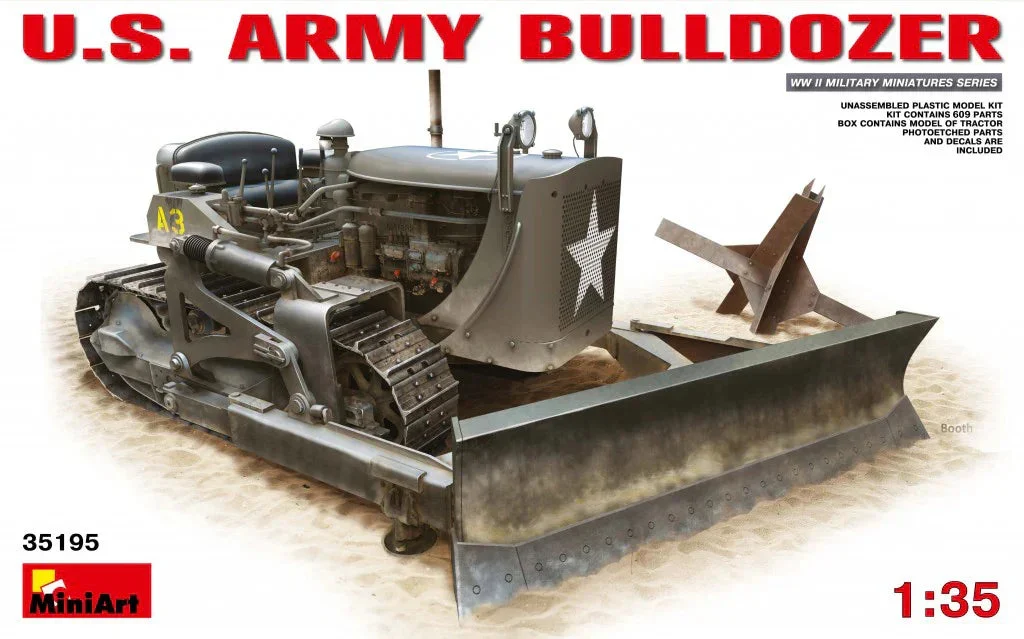 1/35 Mini Art - U.S. Army Bulldozer - 35195