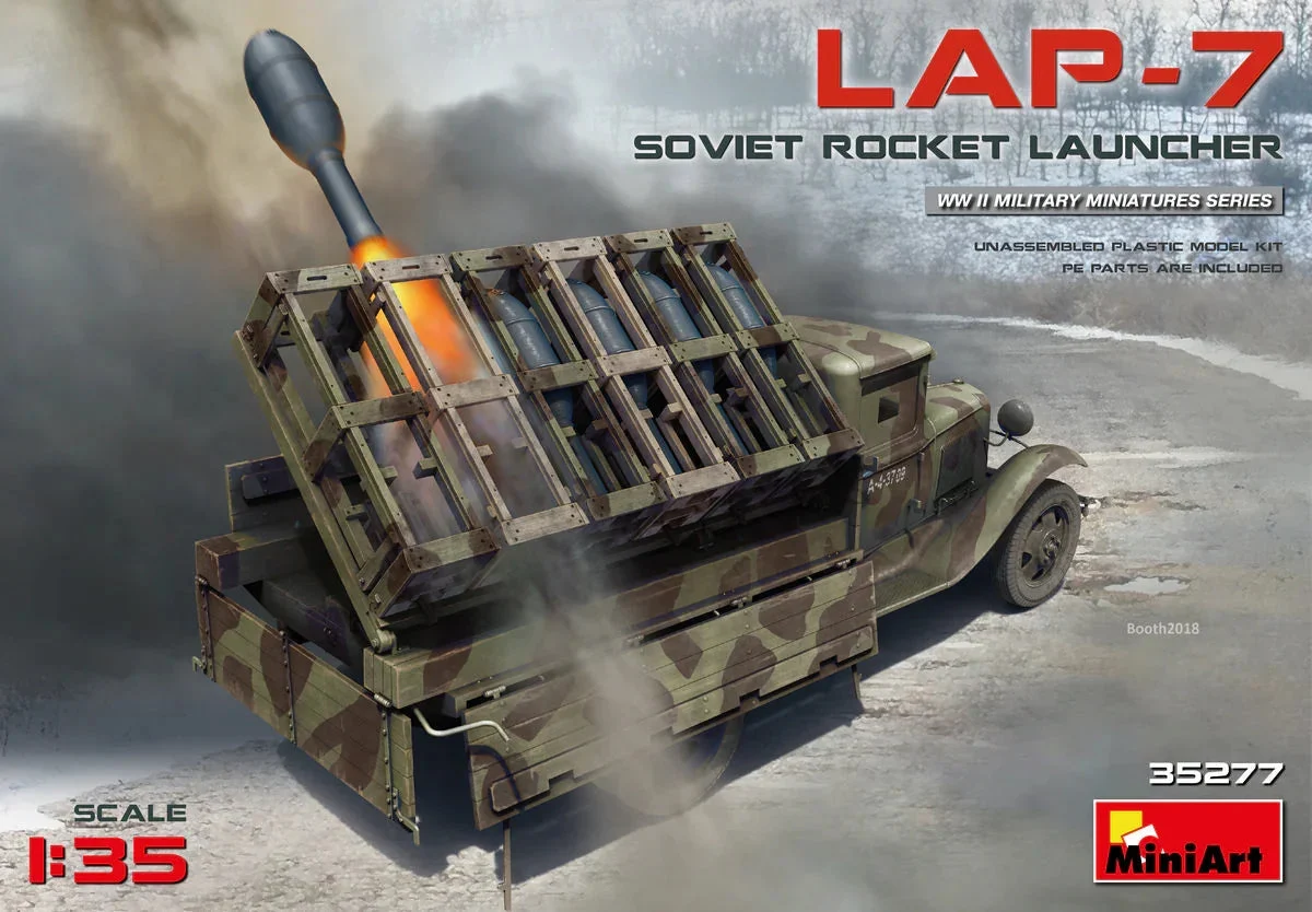 1/35 Mini Art - Soviet Rocket Launcher LAP-7 - 35277