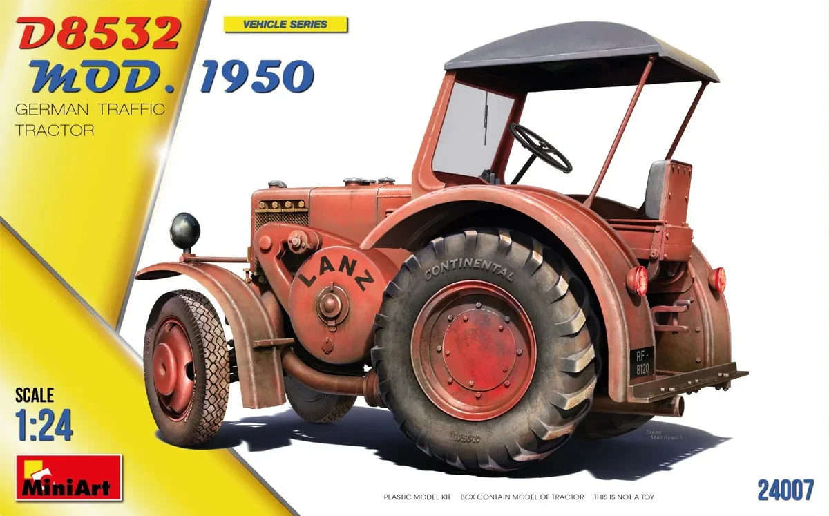 1/24 Mini Art - German Traffic Tractor D8532 Mod. 1950 - 24007