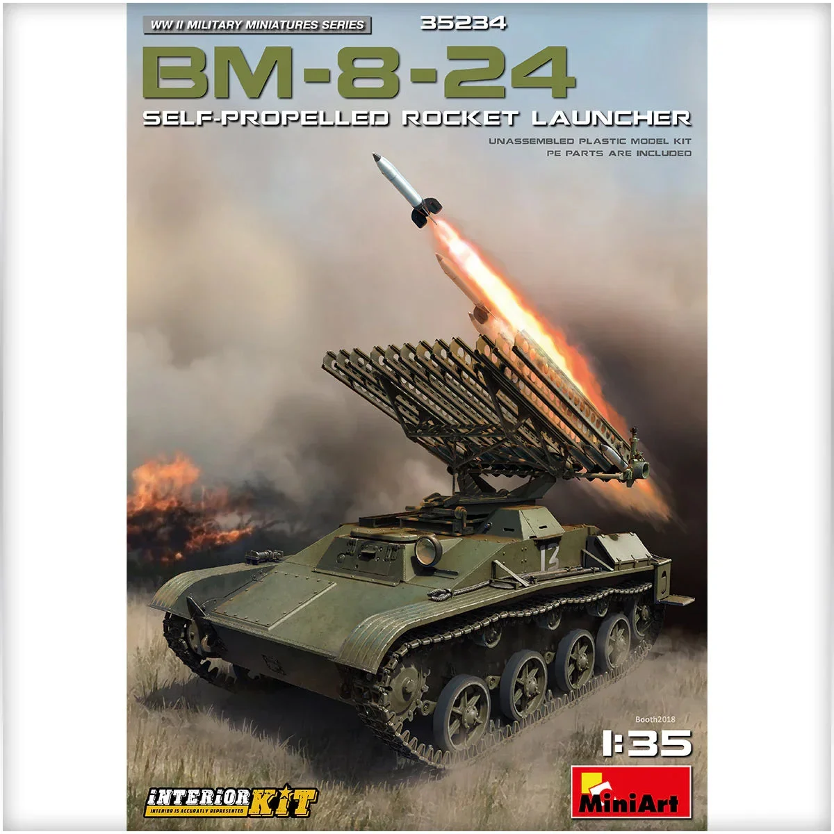 1/35 Mini Art - BM-8-24 Self-Propelled Rocket Launcher - 35234