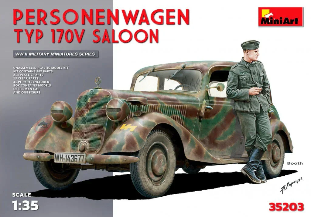 1/35 Mini Art - Personenwagen TYP 170V Saloon - 35203