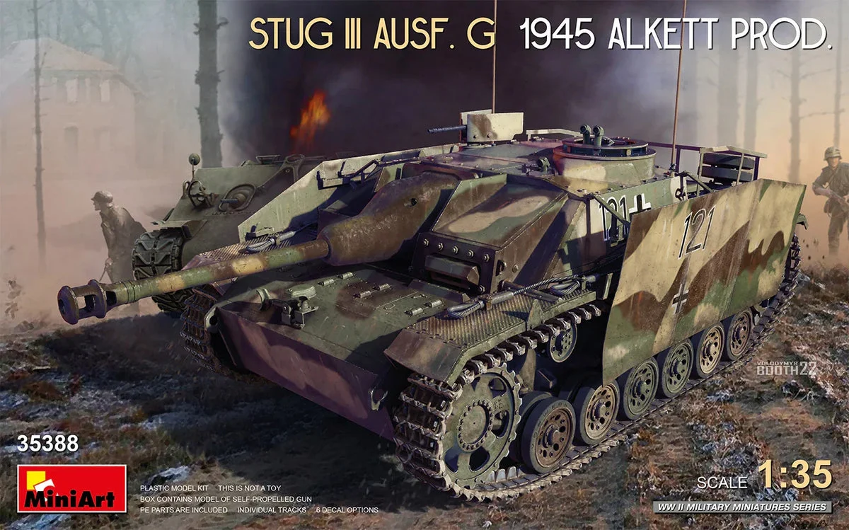 1/35 Mini Art - Stug III Ausf. G 1945 Alkett Prod. - 35388