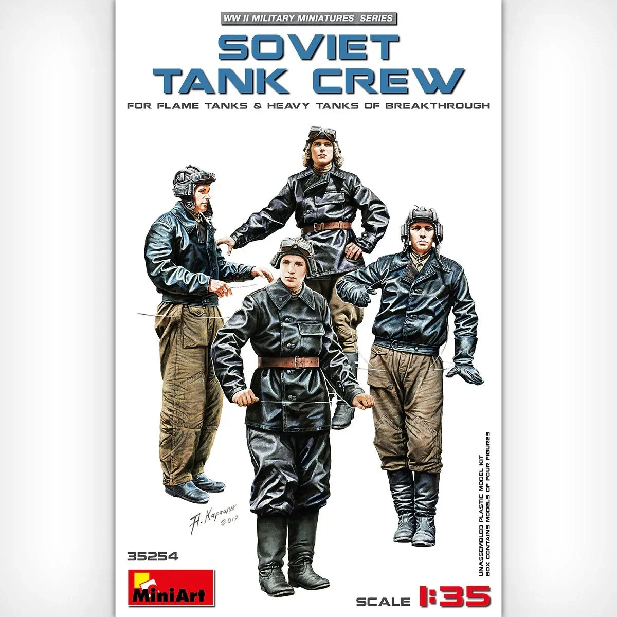 1/35 Mini Art - Soviet Tank Crew - 35254
