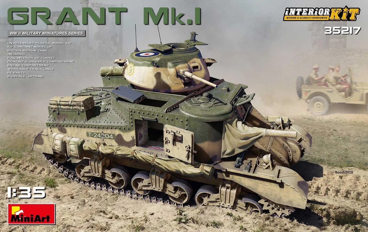 1/35 Mini Art - Grant Mk.I Interior Kit - 35217