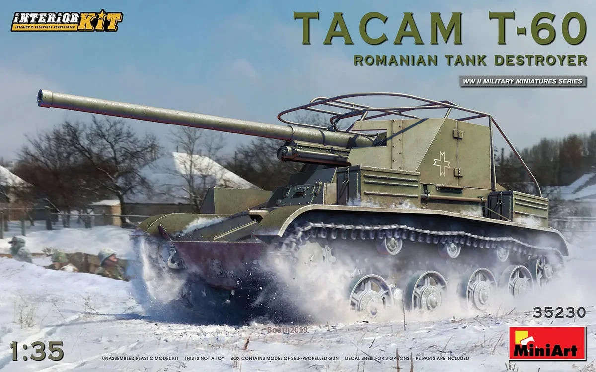 1/35 Mini Art - Tacam T-60 Romanian Tank Destroyer - 35230