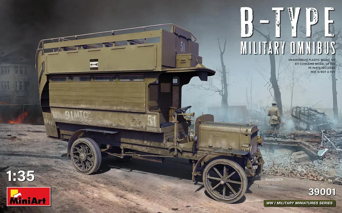 1/35 Mini Art B-Type Military Omnibus - 39001
