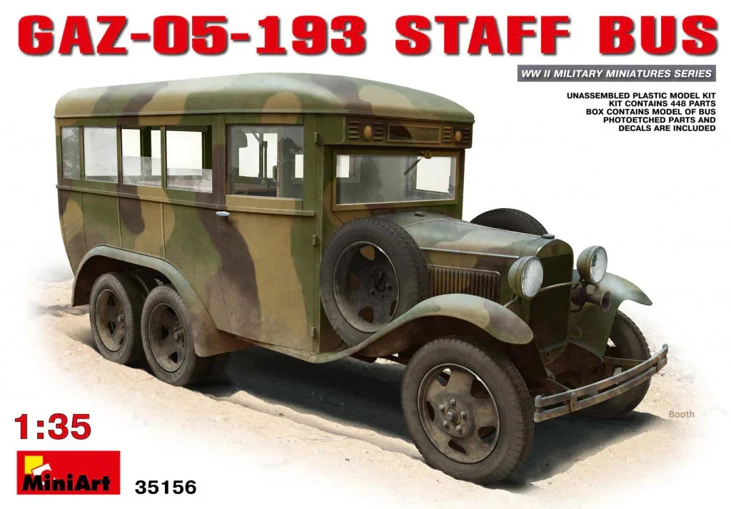 1/35 Mini Art - GaZ-05-193 Staff Bus - 35156
