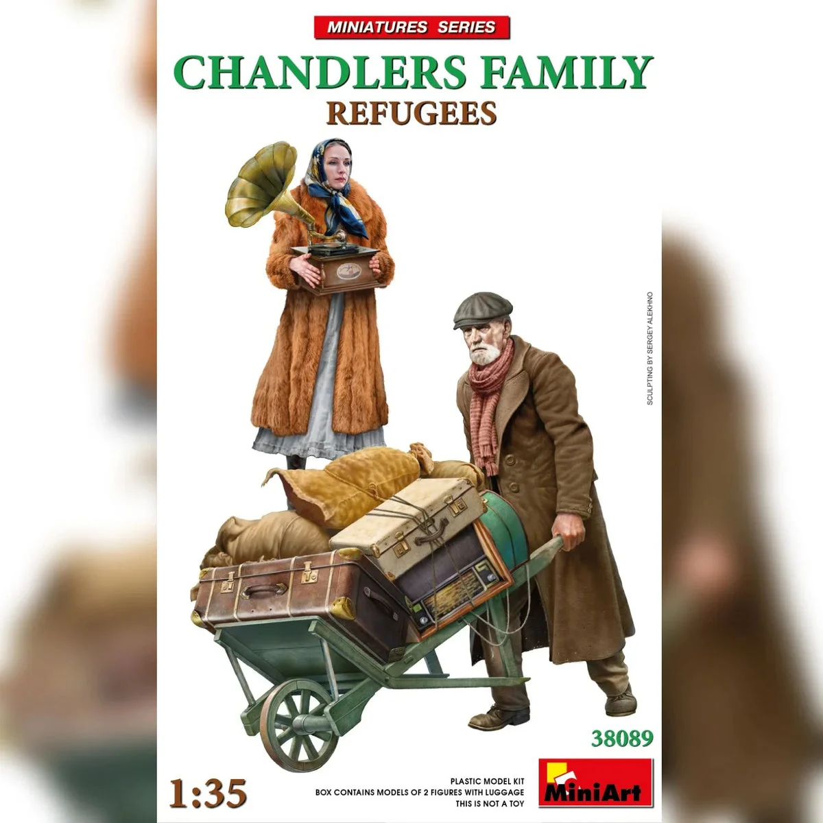 1/35 Mini Art - Refugees Chandlers Family - 38089