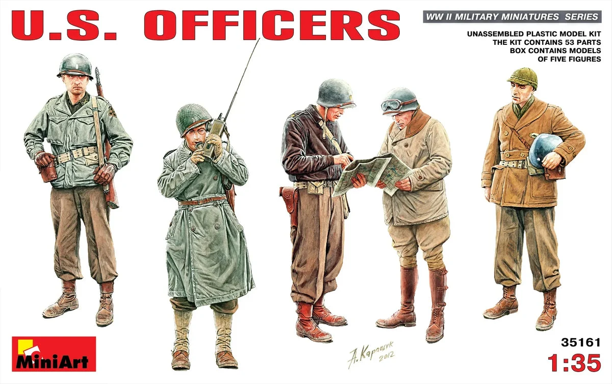 1/35 Mini Art - U.S. Officers - 35161