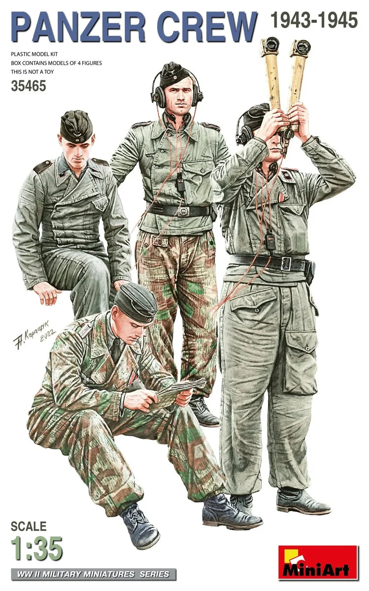 1/35 Mini Art - Panzer Crew 1943-1945 - 35465