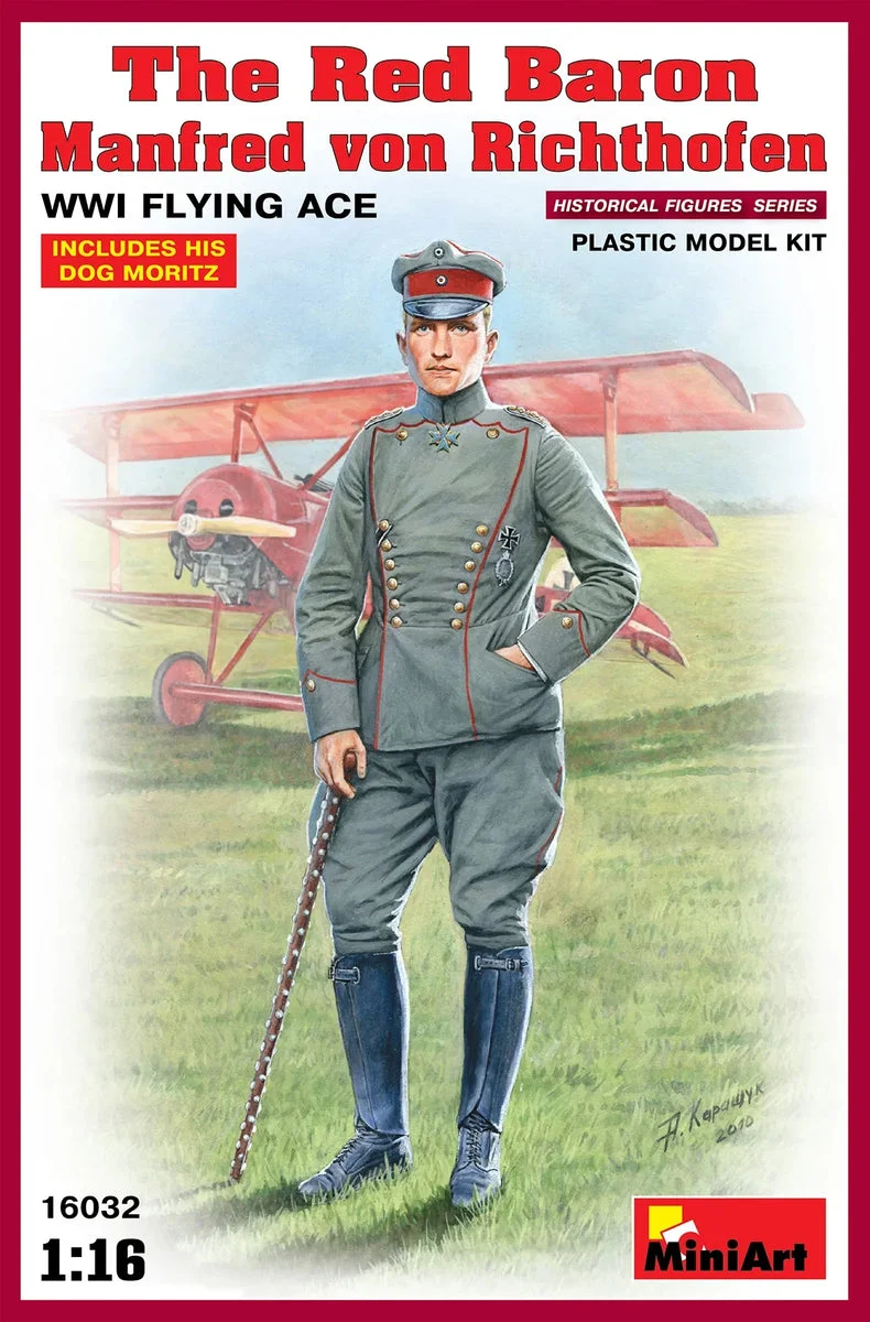 1/16 Mini Art The Red Baron Manfred Von Richthofen 16032 - Mini Art Models