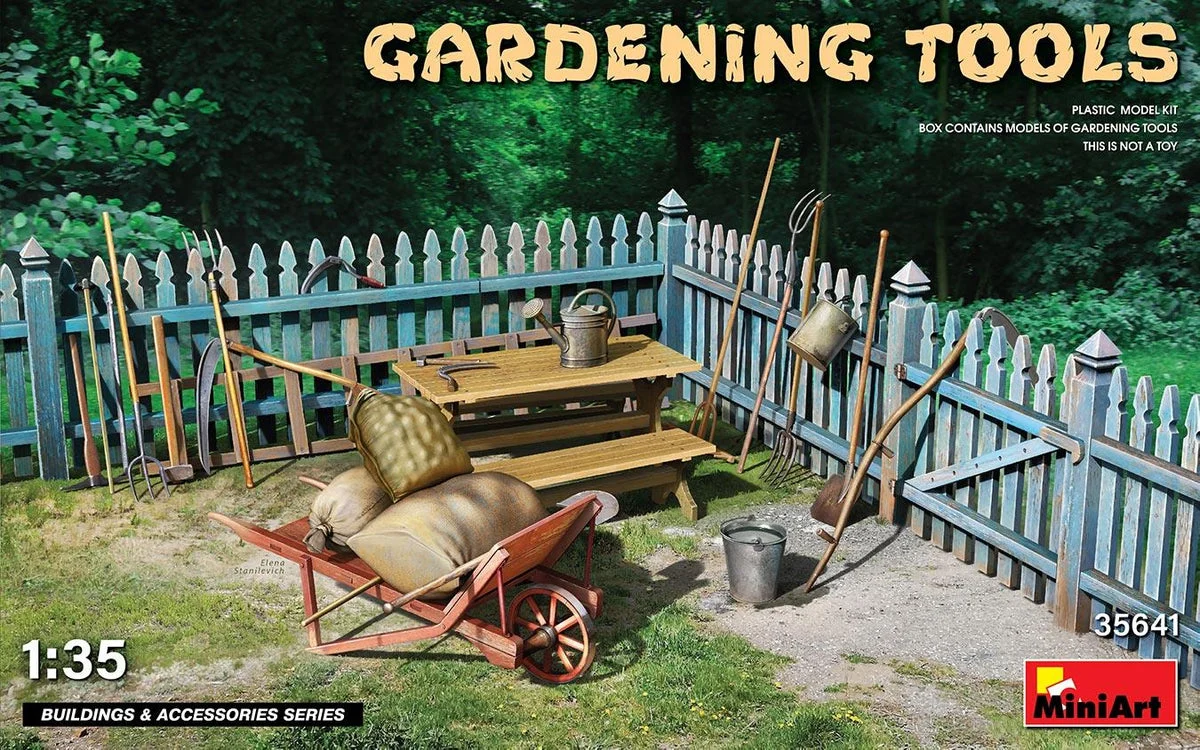 1/35 Mini Art - Gardening Tools - 35641