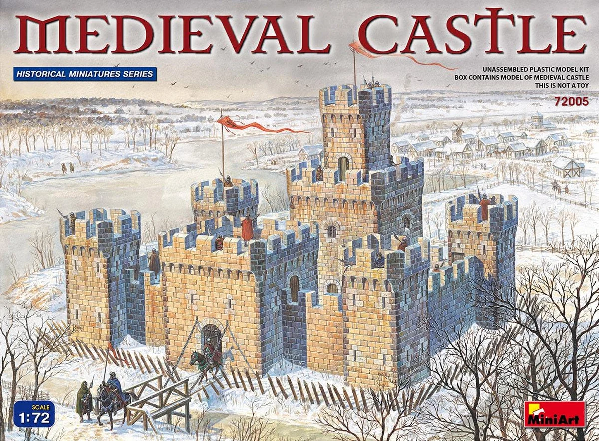1/72 Mini Art - Medieval Castle - 72005