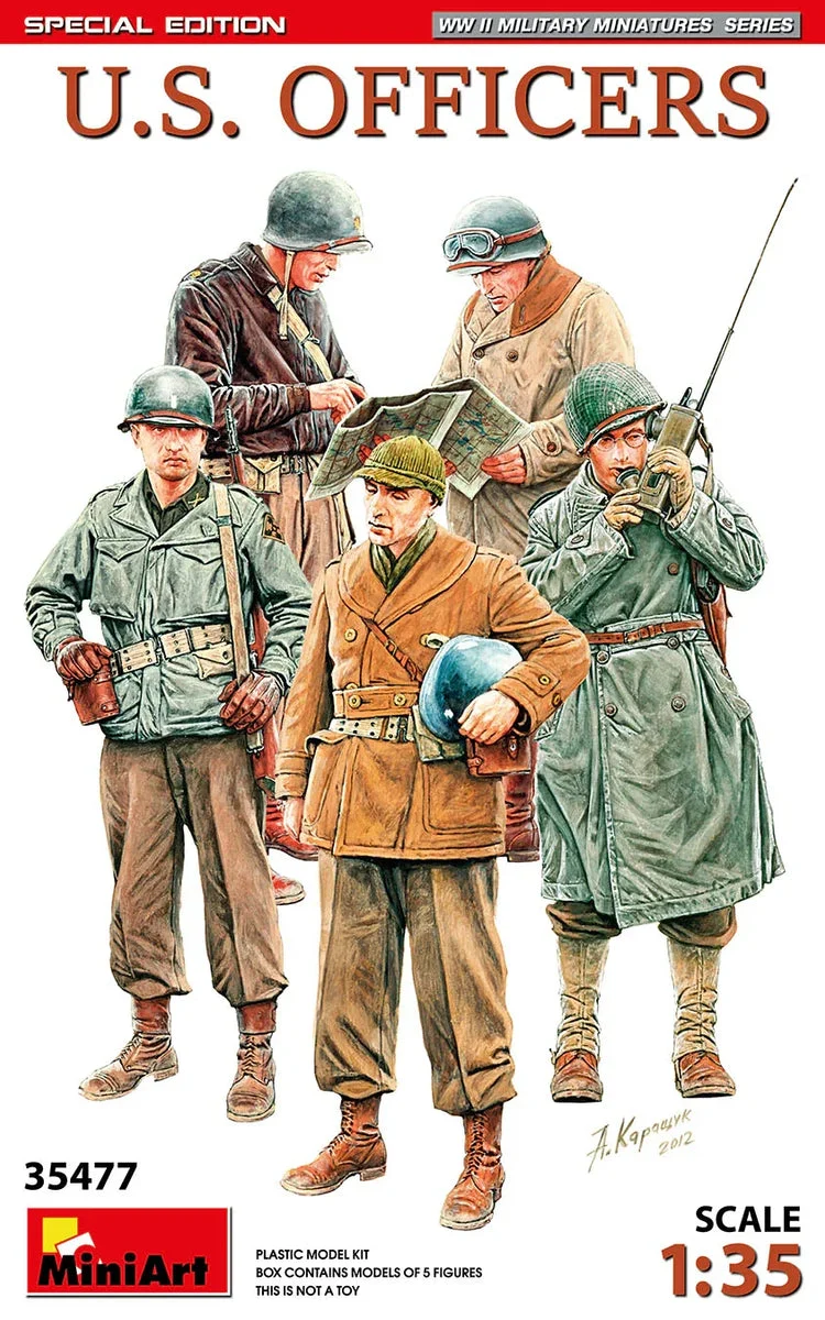 1/35 MiniArt U.S. Officers - Special Edition 35477