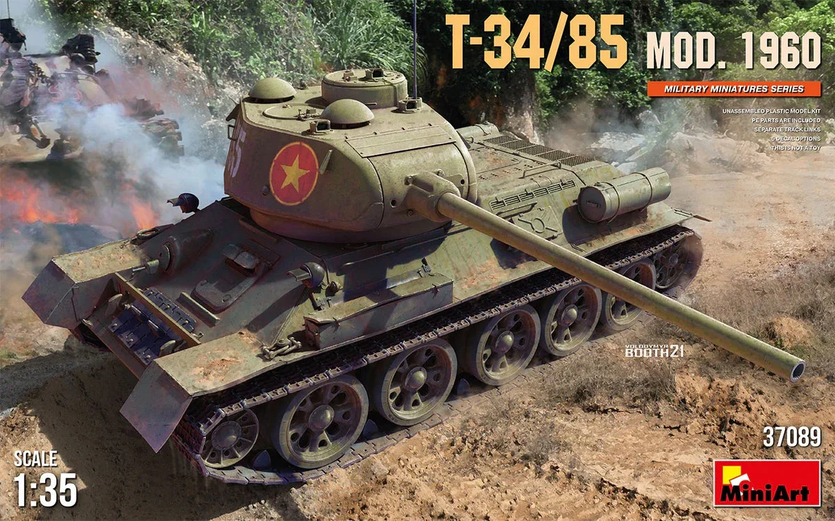 1/35 Mini Art T-34/85 Mod 1960 - 37089