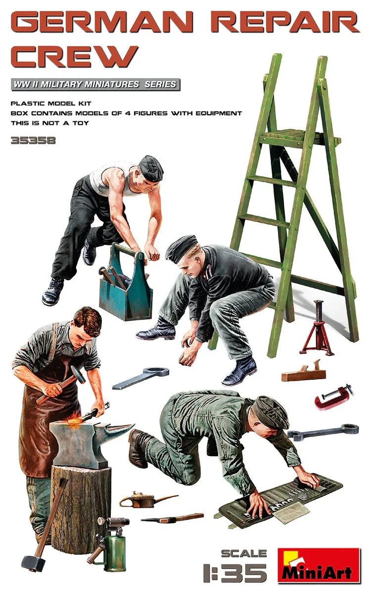 1/35 Mini Art - German Repair Crew - 35358