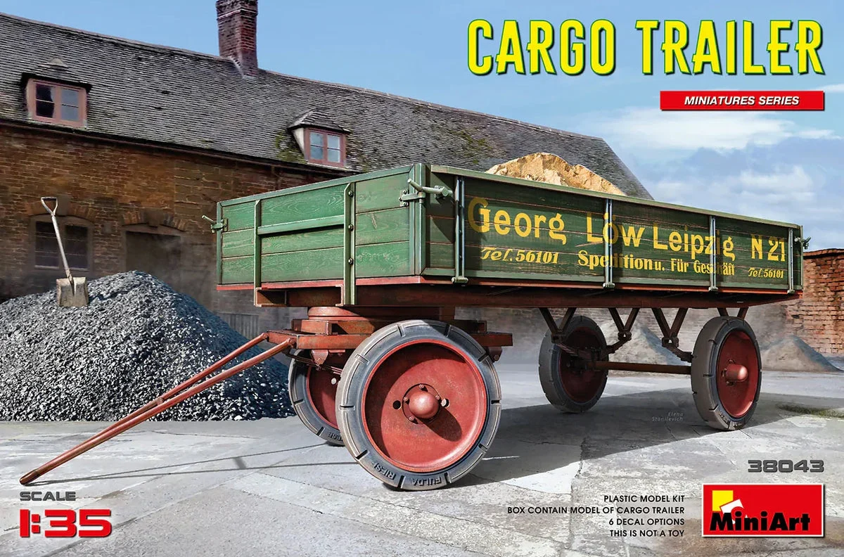 1/35 Mini Art - German Cargo Trailer - 38043