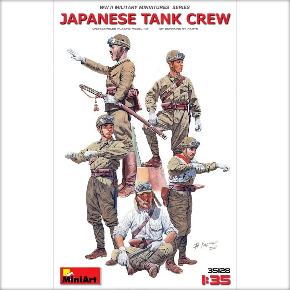 1/35 Mini Art - Japanese Tank Crew - 35128