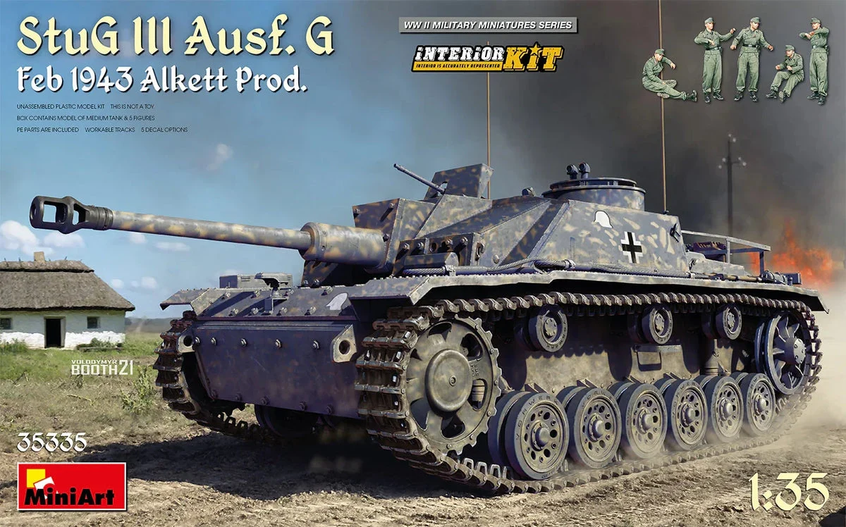 1/35 Mini Art - StuG III Ausf. G Feb 1943 Alkett Prod. - 35335