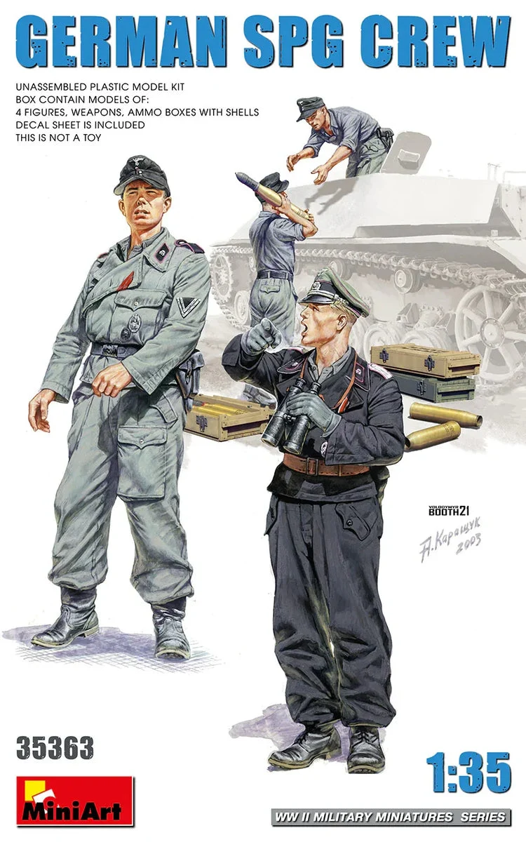 1/35 Mini Art - German SPG Crew - 35363
