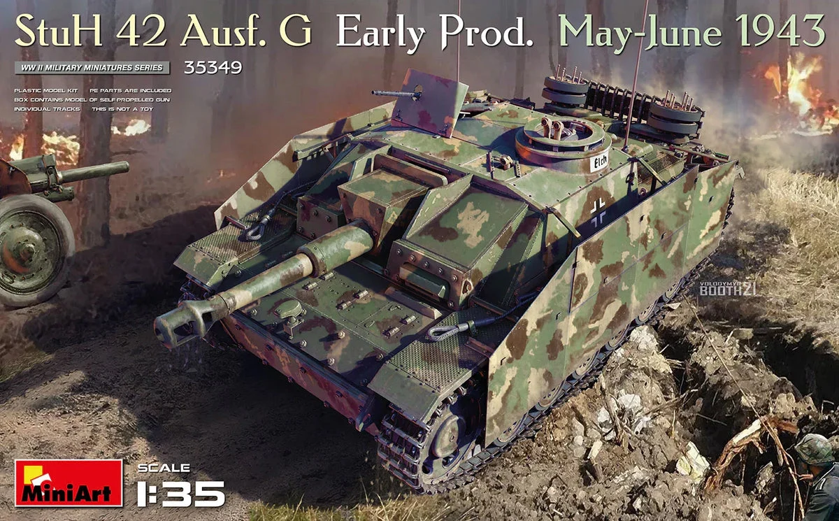 1/35 Mini Art - StuH 42 Ausf. G Early Prod. May-June 1943 - 35349
