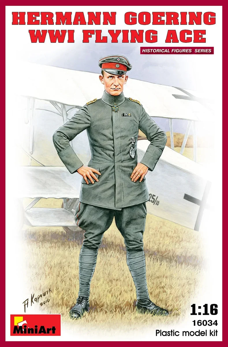 1/16 Mini Art Hermann Goering WWI Flying Ace 16034 - Mini Art Models