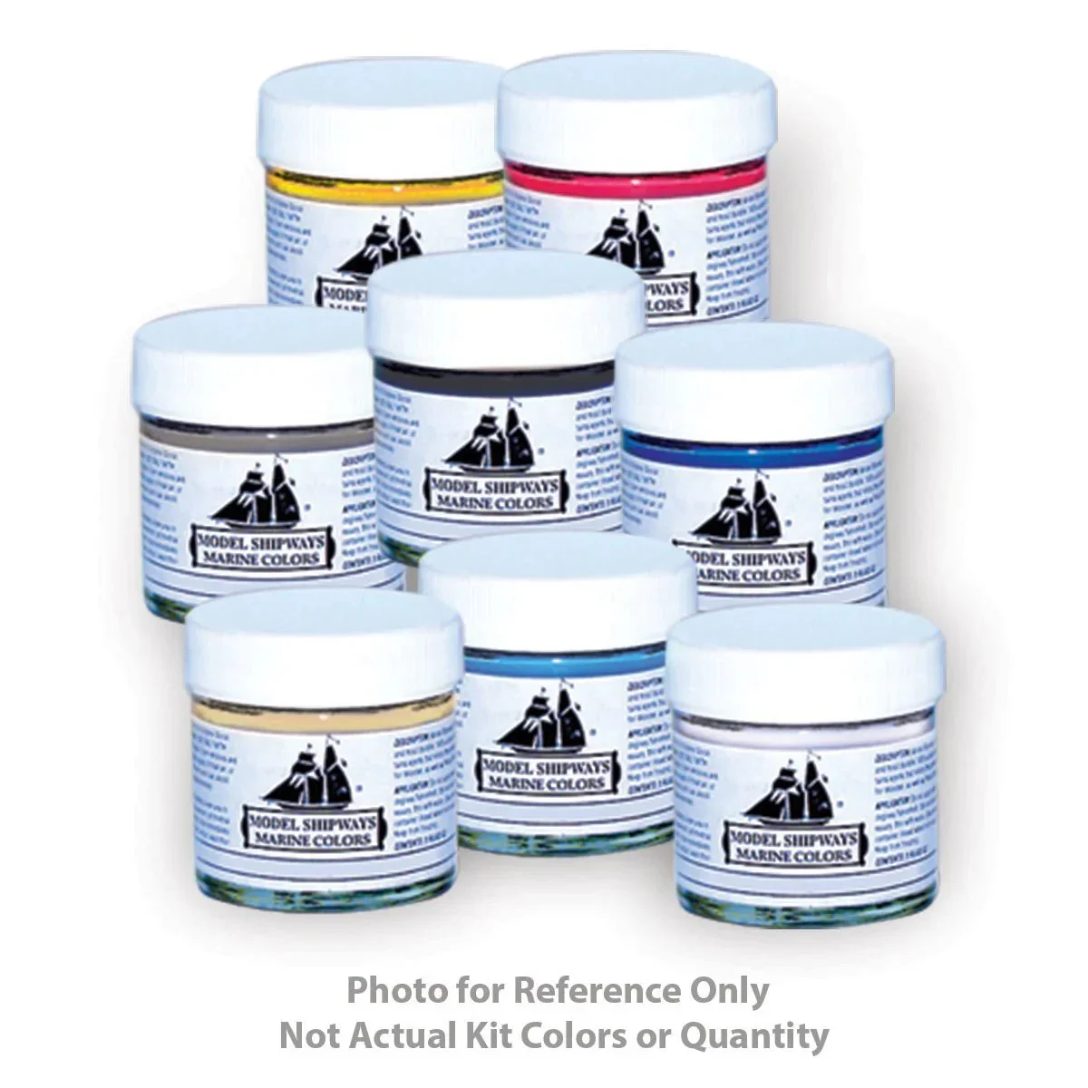 Model Shipways - Virginia Armed Sloop Acrylic Paint Set - 2160MS