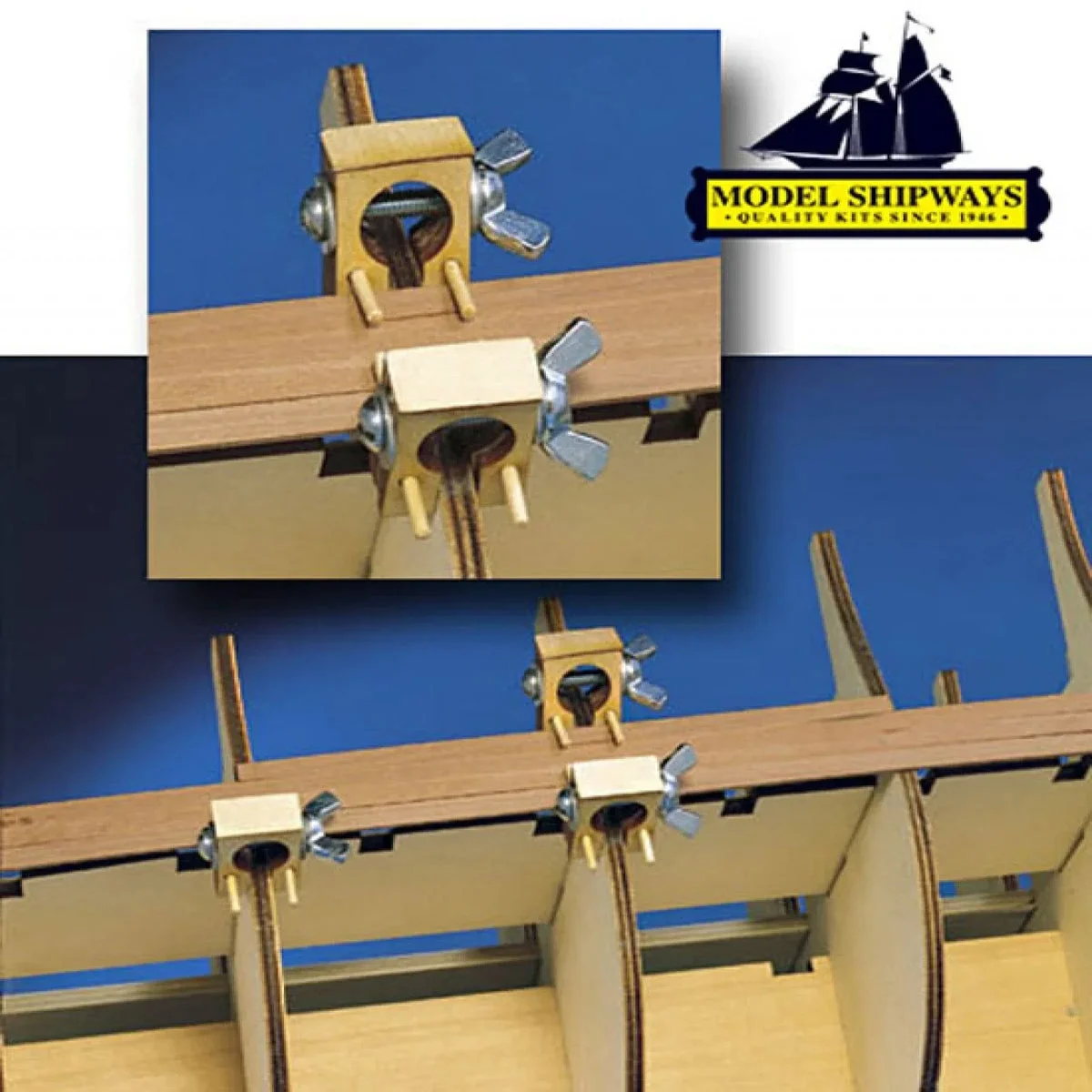 Model Shipways - Hull Planking Clamp (3/16" and Larger) - MX104