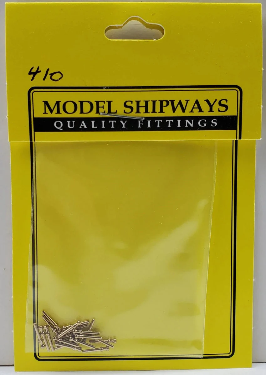 Model Shipways 5/16" (8mm) Brass Belaying Pin 20 pcs - 410