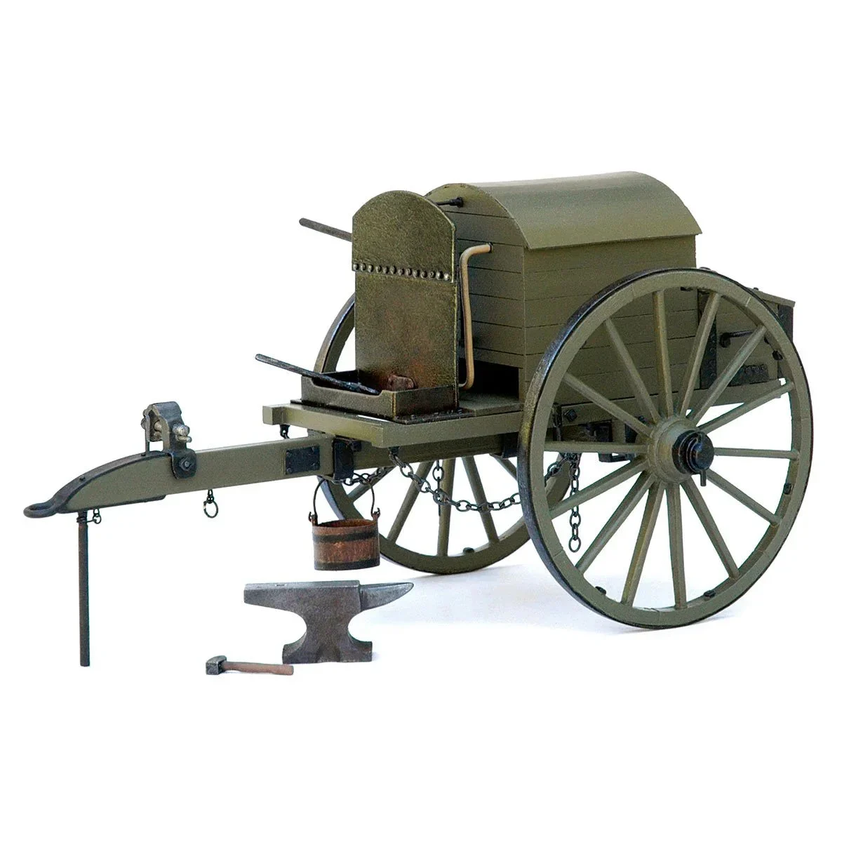 1/16 Model Shipways Civil War Battery Forge 4012