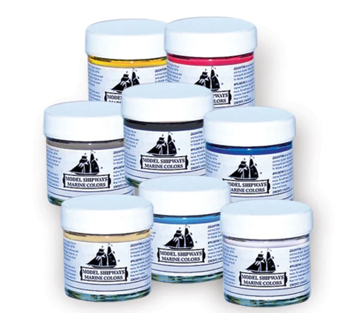 Model Shipways - Emma C. Berry Paint Set - 2150MS
