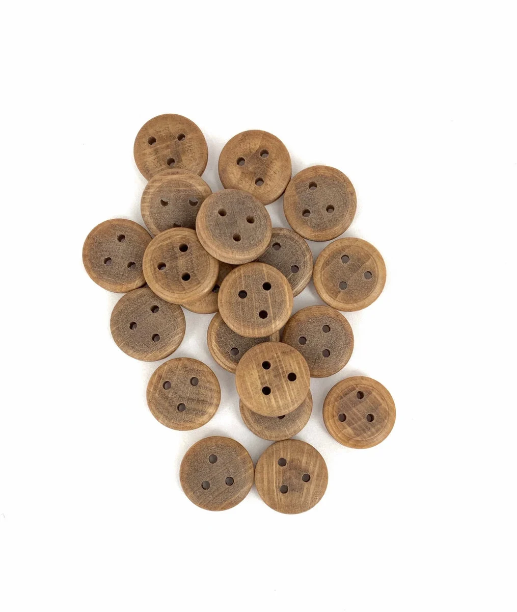 Model Shipways 12mm Walnut Deadeye 40 pcs - 2309