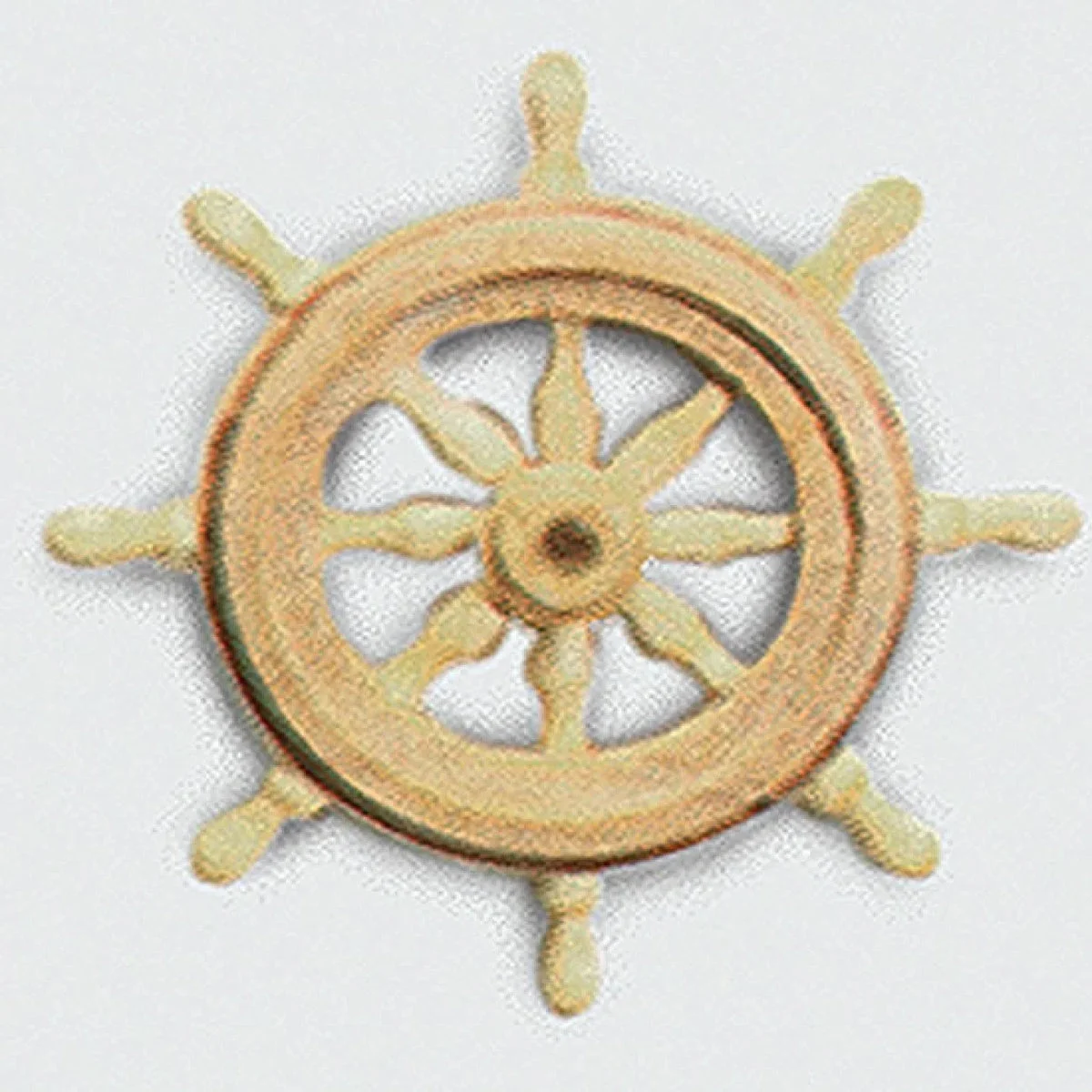 Model Shipways - 7/8" (22mm) Rim Dia. Boxwood Helm 1 pc - 2593