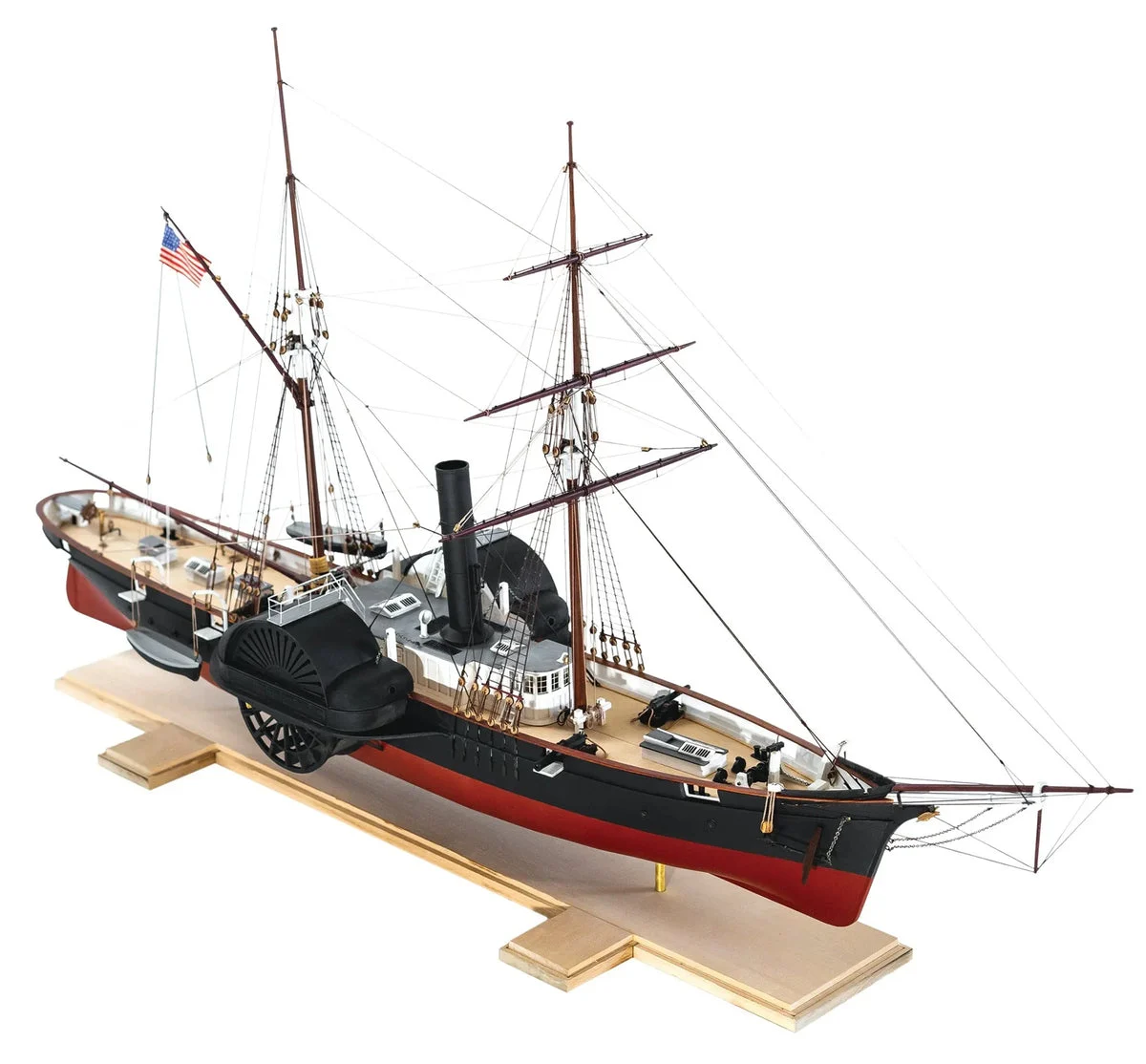 1/96 Model Shipways USCG Harriet Lane Steam Paddle Cutter & Gunboat 1857 - 2270