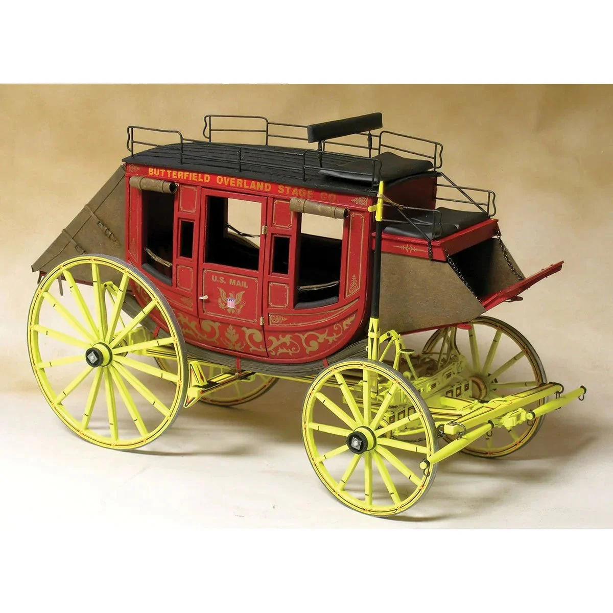 1/12 Model Trailways Concord Stagecoach 6001 - Model Shipways