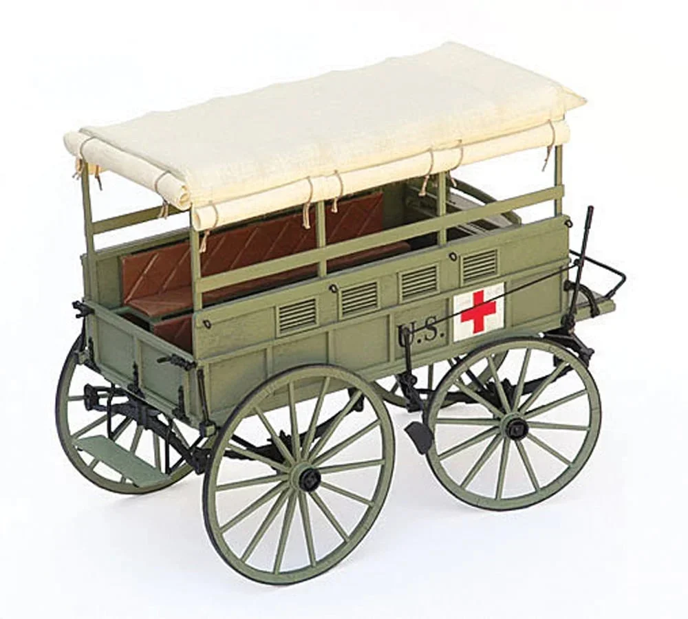 1/16 Model Shipways Civil War Rucker Ambulance 4017