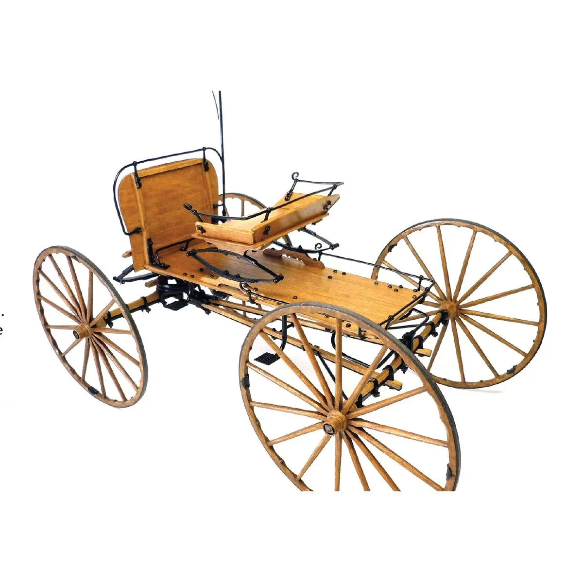 1/12 Model Trailways Western Mountain Buckboard 6004 - Model Shipways