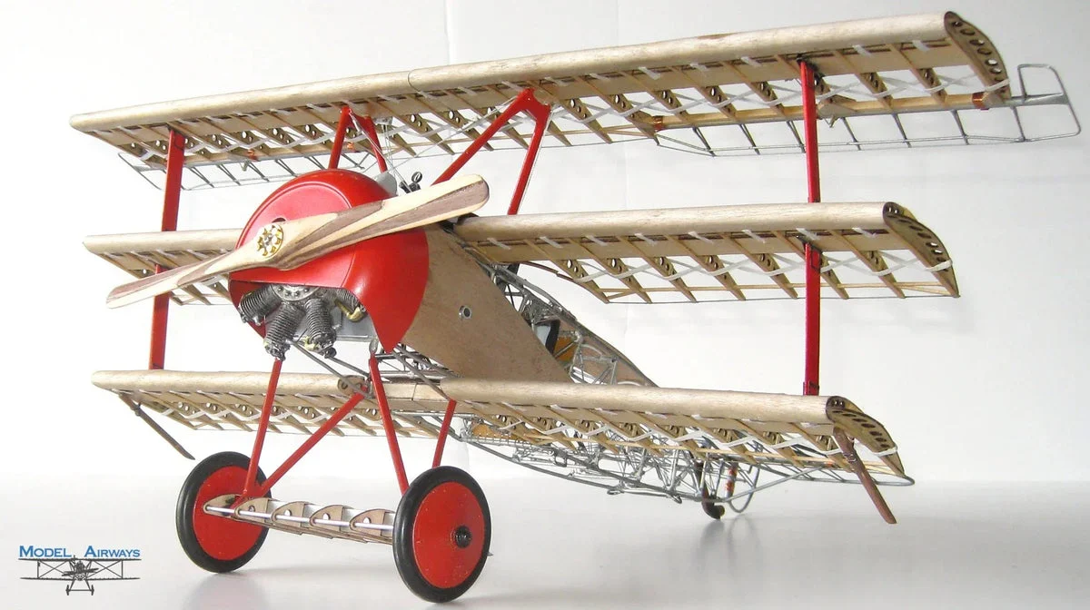 1/16 Model Shipways Dr.1 Fokker Tri-Plane 1040