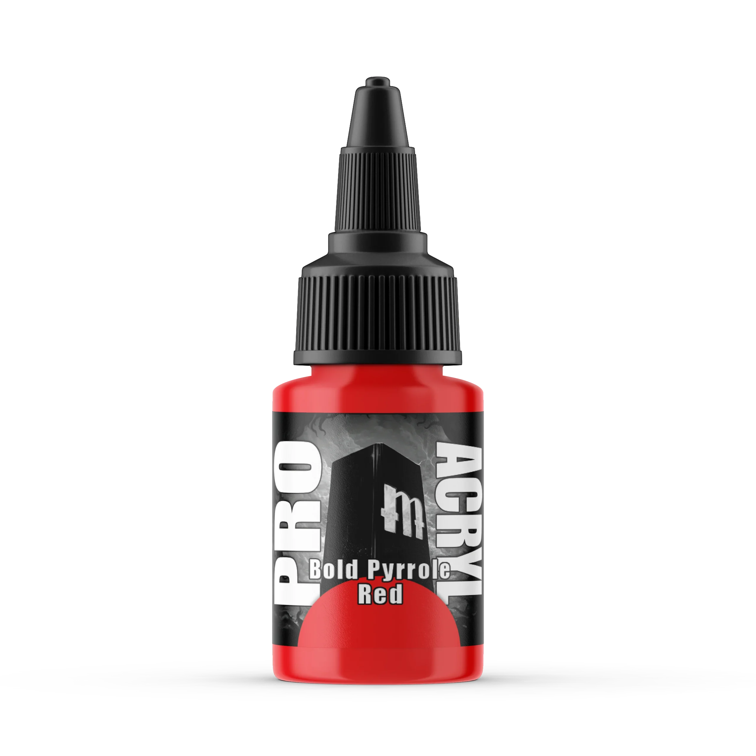 Pro Acryl Bold Pyrrole Red Acrylic Paint – 003 - Monument Hobbies