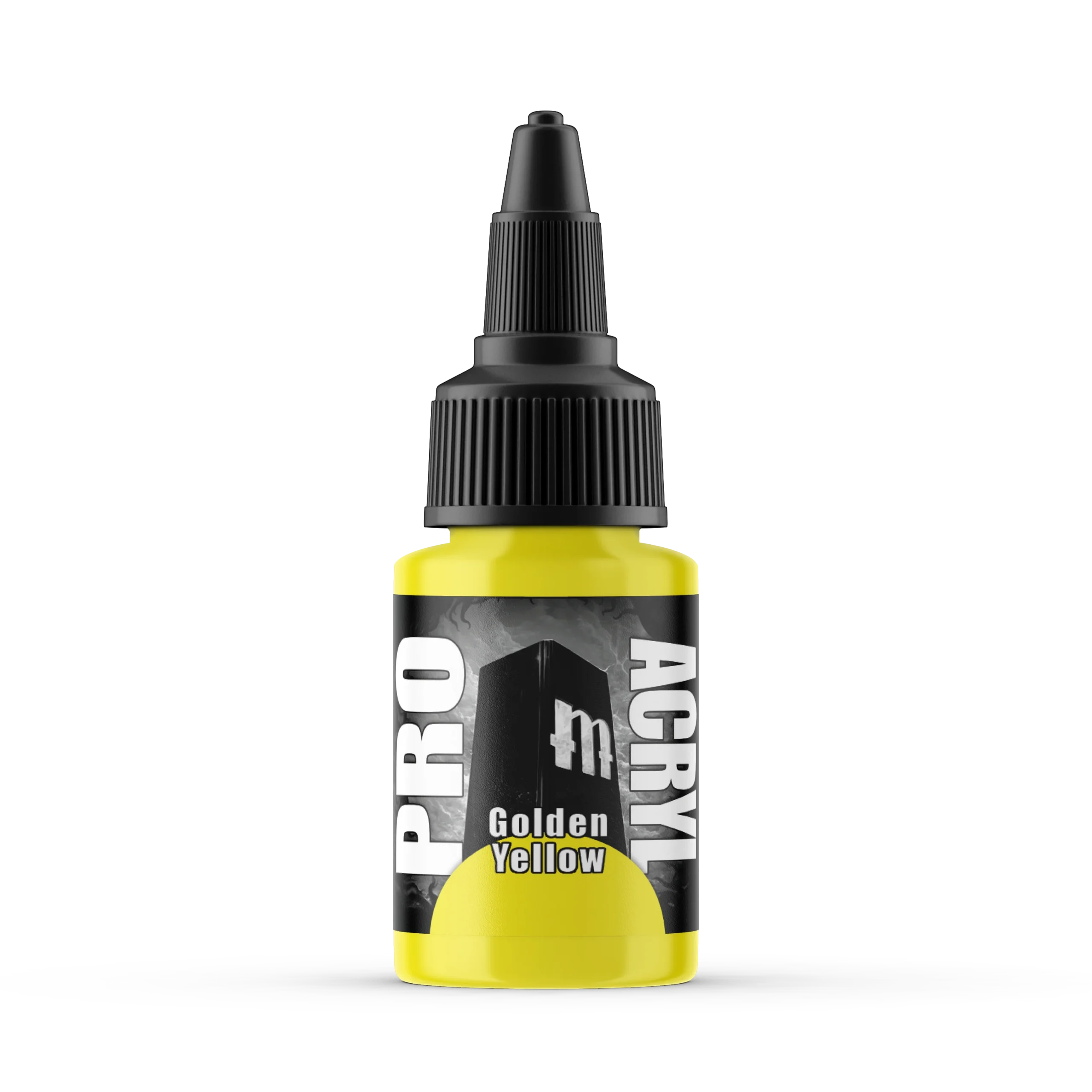 Pro Acryl Golden Yellow Acrylic Paint – 006 - Monument Hobbies
