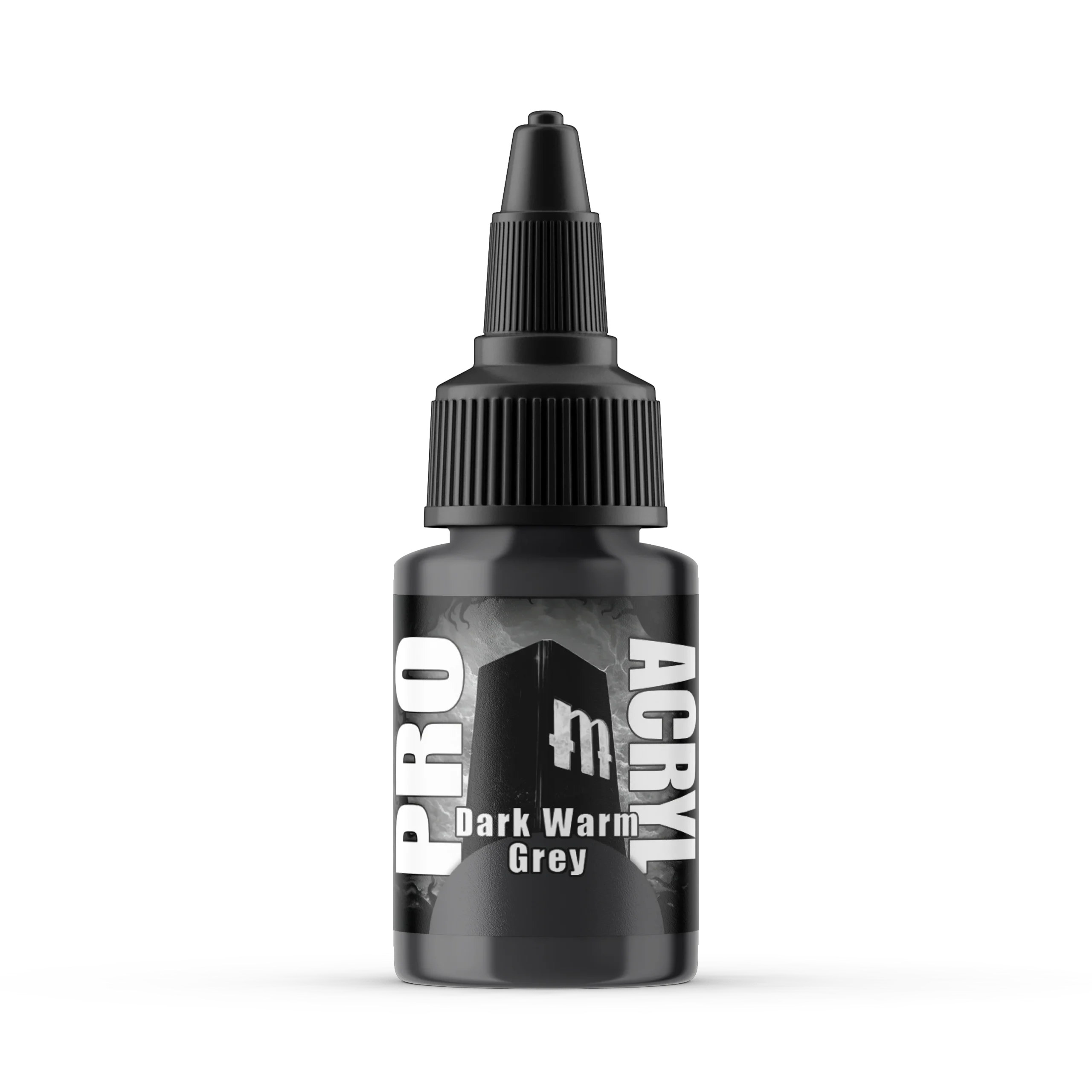 Pro Acryl Dark Warm Grey Acrylic Paint – 016 - Monument Hobbies